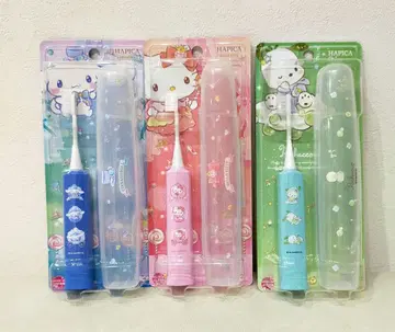 하피카 포차코 키티 시나모롤 케이스 포함 산리오 전동 칫솔