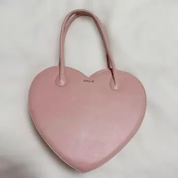milk 하트 백 핑크