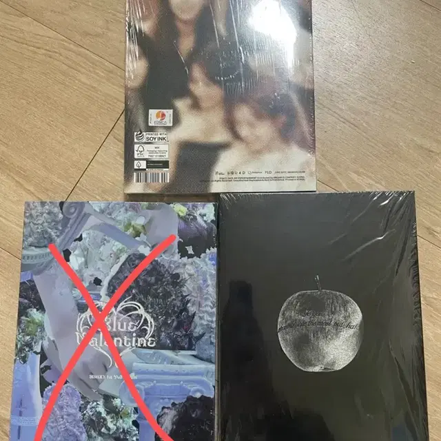 엔믹스 미개봉앨범 Blue Valentine 일반반 블루발렌봉