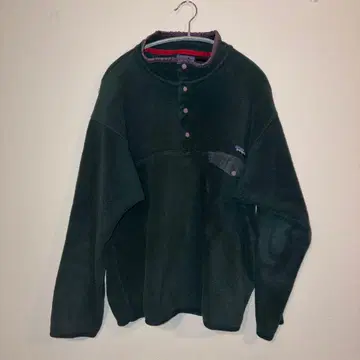 patagonia 신틸라 스냅T 다크 그린 플리스 자켓 L