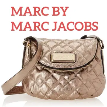 [ 새상품급 ] Marc by Marc Jacobs 가죽 숄더백 골드