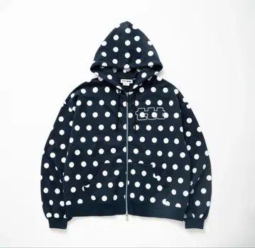 TTT MSW Dot zip up hoodie (NAVY) S size