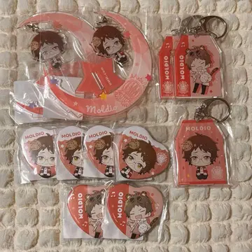 모루데오 UMM.com 복권 캔뱃지 아크릴 스탠드 아크릴 키링