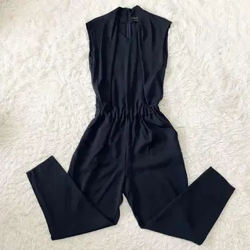 UNITED TOKYO 슬리브리스 콤비네존 블랙 일본제