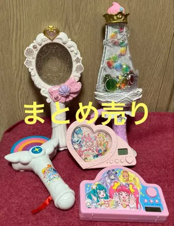 [ 묶음 판매 ] 프리큐어 완구 시계 5점 세트