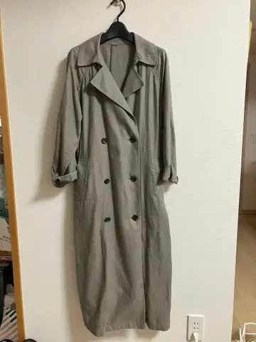 [ Mila Owen ] 그레이 트렌치코트