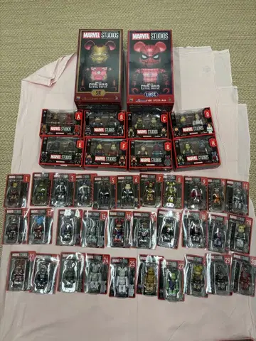 MARVEL STUDIOS 큐브릭 피규어 30개 이상