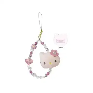 [ 미개봉 새상품 ] 헬로키티 페이스 마스코트 스트랩 ( 카오하나 )