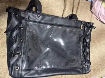 wego 이타백 블랙 블랙 레이스업 이타백 S A4