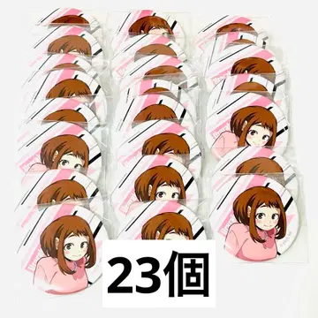 나의 히어로 아카데미아 CAMERA!! 캔뱃지 우라라카 오챠코