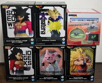 드래곤볼 피규어 & 신룡 룸 라이트 세트 전 6종