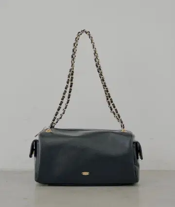 chico 체인 핸들 가로 스웨이드 백