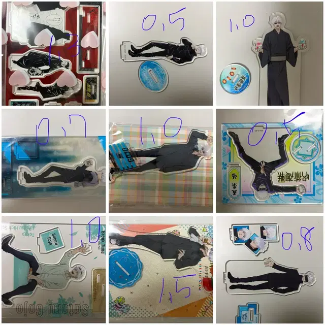 주술회전 고죠 사토루 아크릴스탠드 양도합니다