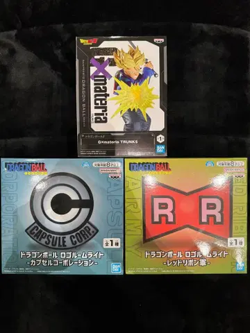 드래곤볼 Z G x materia 트렁크스 로고 룸 라이트