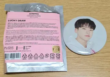 SEVENTEEN LUCKY DRAW 캔뱃지 호시