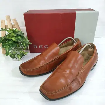 REGAL 로퍼 드라이빙 슈즈 654R 슬립온 26cm 브라운