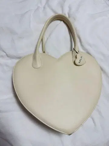 milk 하트 백
