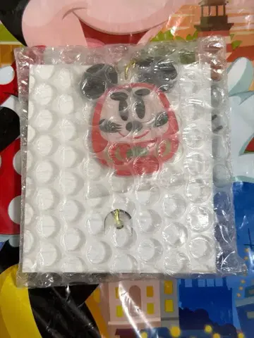 디즈니 설날 달마 키체인 미키