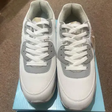 화이트/그레이 스니커즈 MOZ