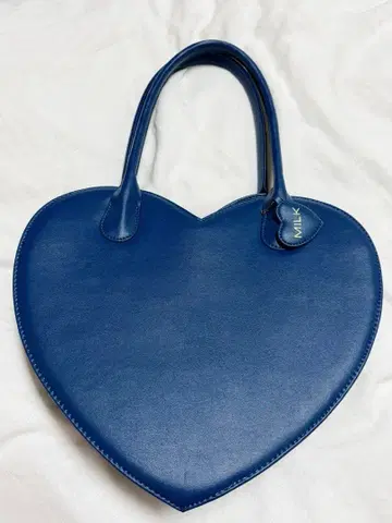 milk 하트 백 블루