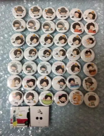 아카니시 진 캔 배지