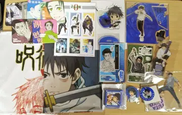 주술회전 옷코츠 유타 아크릴 스탠드 굿즈 고죠