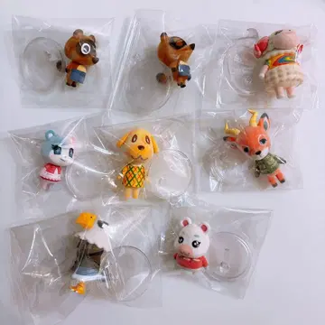 동물의 숲 친구돌 묶음 판매 세트 유키미 미스즈 페터