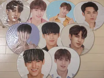 MINGYU K-POP 아이돌 부채 9장 세트