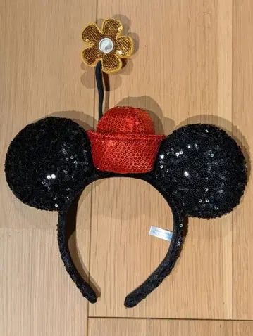 미니 귀 머리띠 꽃 장식 포함