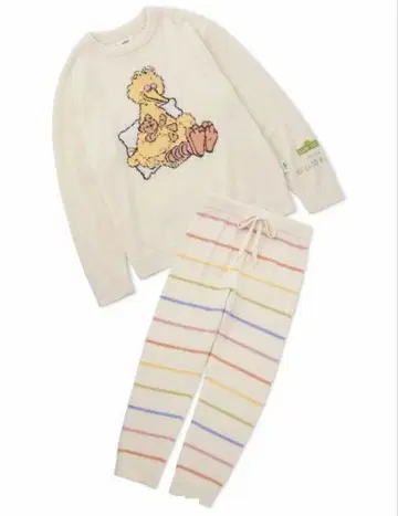 새상품 젤라또피케 프리 룸웨어 세서미 스트릿 빅버드