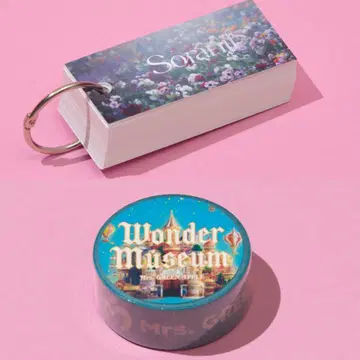 Wonder Museum 마스킹 테이프, Soranji 장부 2점 세트