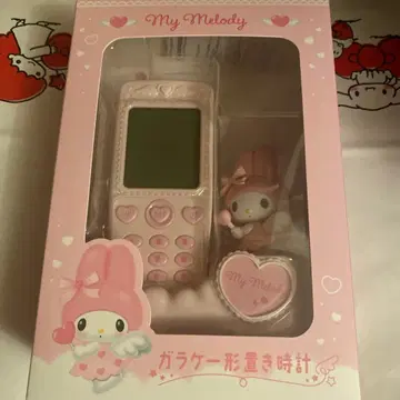 익명 배송 폴더폰형 탁상시계 산리오 마이멜로디 새상품