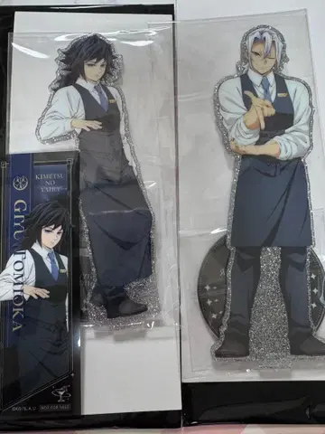 귀멸의 칼날 모크텔 바 양면 아크릴 스탠드 토미오카 기유 우즈이 텐겐