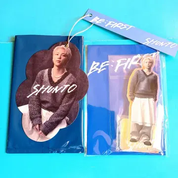 BE:FIRST 소타 아크릴 스탠드, 포토카드 택 세트