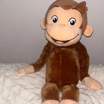 호기심 많은 조지 봉제 인형 빅