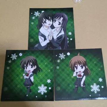 SchoolDays 스쿨데이즈 콜라보 카페 혜택 브로마이드