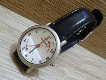 RETUHR 리투르 스위스산 역회전 손목시계 블랙 작동 미확인