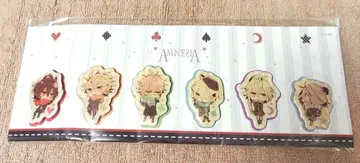 AMNESIA 아무네시아 핀 배지 세트 오토메이트