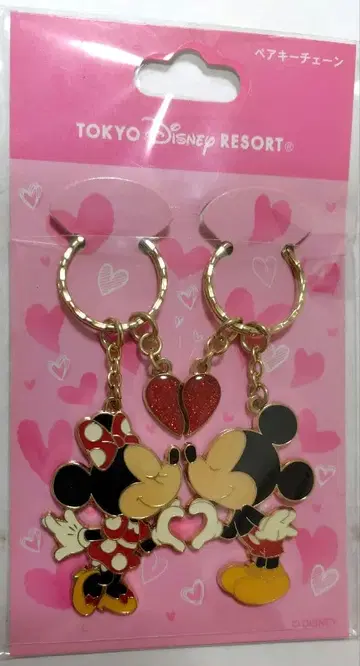 페어 키체인 디즈니 미키 미니