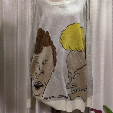 Beavis and Butt-Head 니트 스웨터