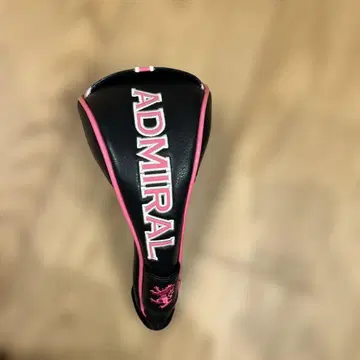 ADMRIAL 골프헤드커버 블랙/핑크