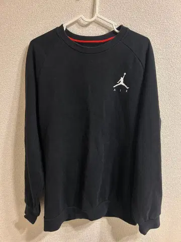 Jordan 블랙 맨투맨 트레이닝복