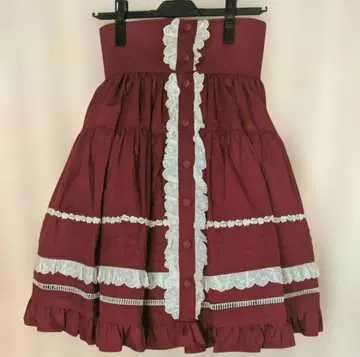 Cornet 하이웨스트 스커트 회고 엔젤릭 프리티