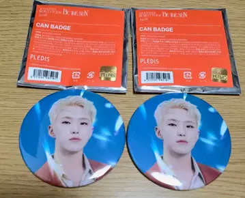 SEVENTEEN BE THE SUN 호시 캔뱃지 2개 세트