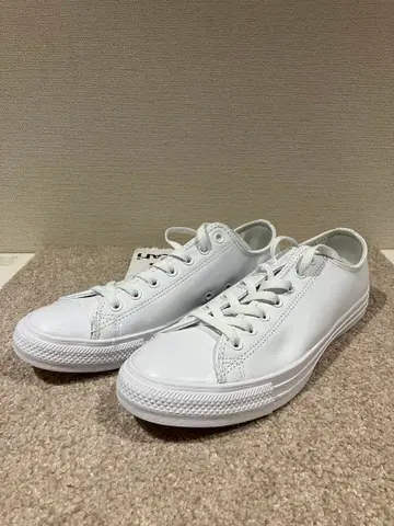 척테일러 가죽 OX 올화이트