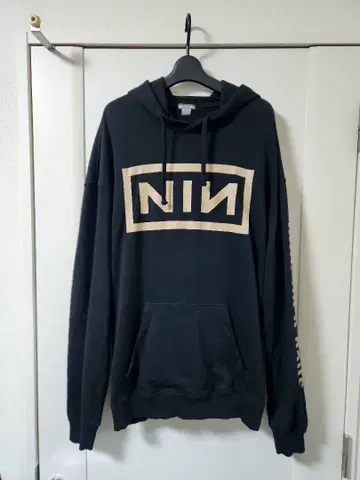 NIN 나인인치네일즈 후드 맨투맨 L