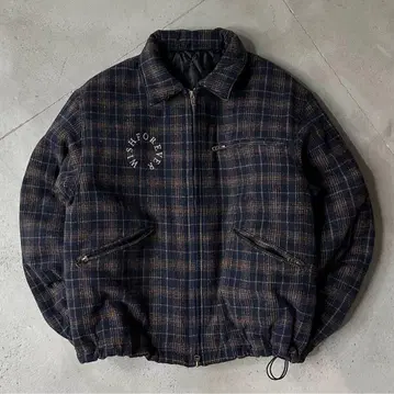 wish for ever 드로코드 빈티지 라이크 숏 덕 자켓