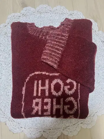 Kastane 모티브 멜란지 니트