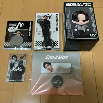 SnowMan DomeTour 2025-2026 ON 굿즈 메구로 렌