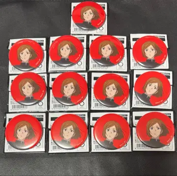 주술회전 애니메이션전 시부야 사건 캔뱃지 쿠기사키 노바라 13개